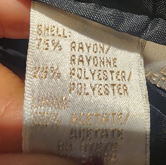 PERRY ELLIS men's Black Corduroy Blazer Size 40 Medium - Picture 12 of 15